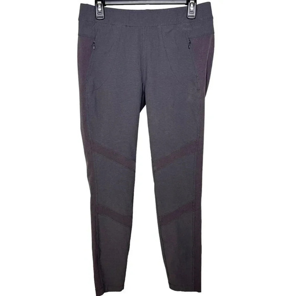 Kuhl Women's Weekendr Tight Pull On Pants Gray Outdoor Hiking Nylon Mesh Sz. M - Picture 1 of 9